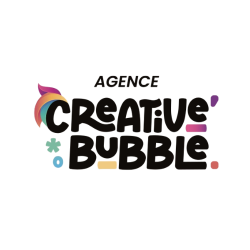 logo agence creative bubble